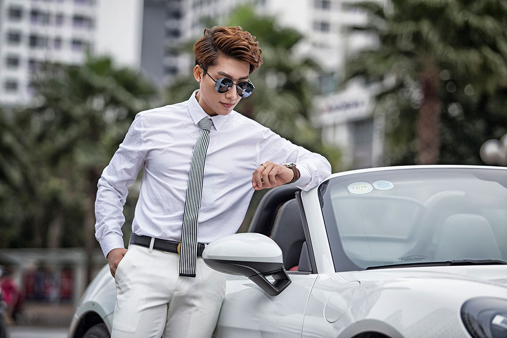 bộ ảnh quảng cáo xe Porsche