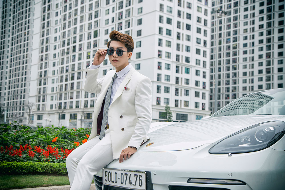 bộ ảnh quảng cáo xe Porsche chuyên nghiệp