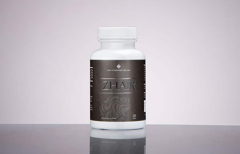 Chụp Ảnh Quảng Cáo Thuốc Mọc Tóc Zhair đẹp