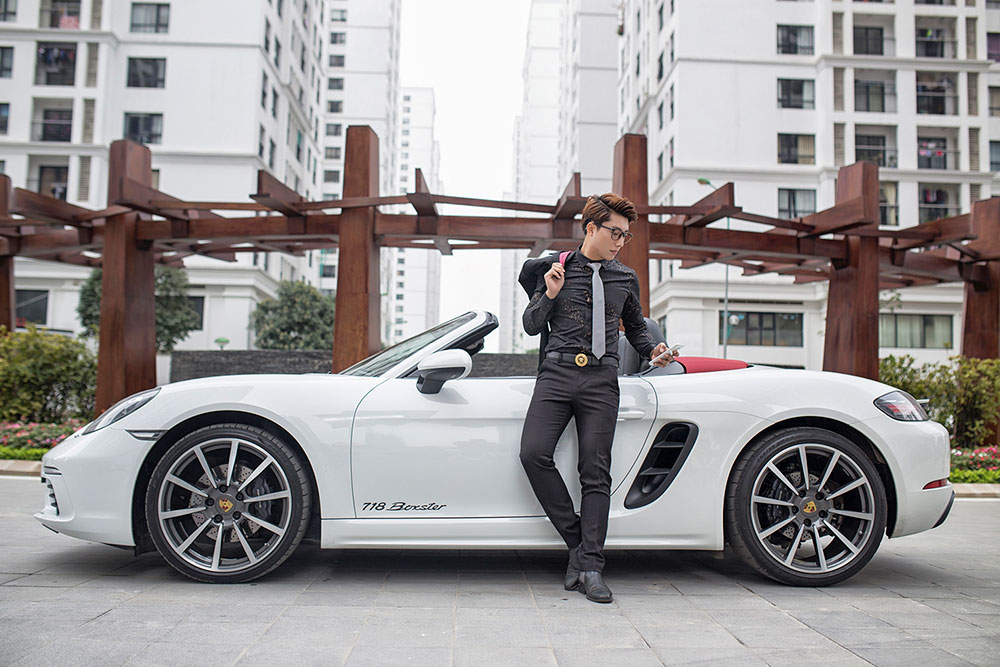 bộ ảnh quảng cáo xe Porsche đẹp