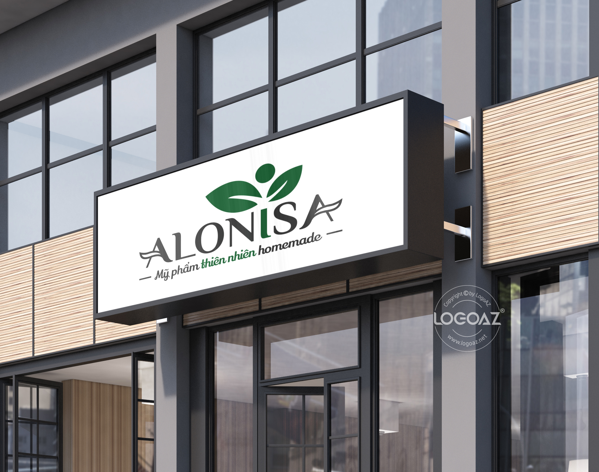 Thiết Kế Logo Thương Hiệu ALONISA Tại LOGOAZ