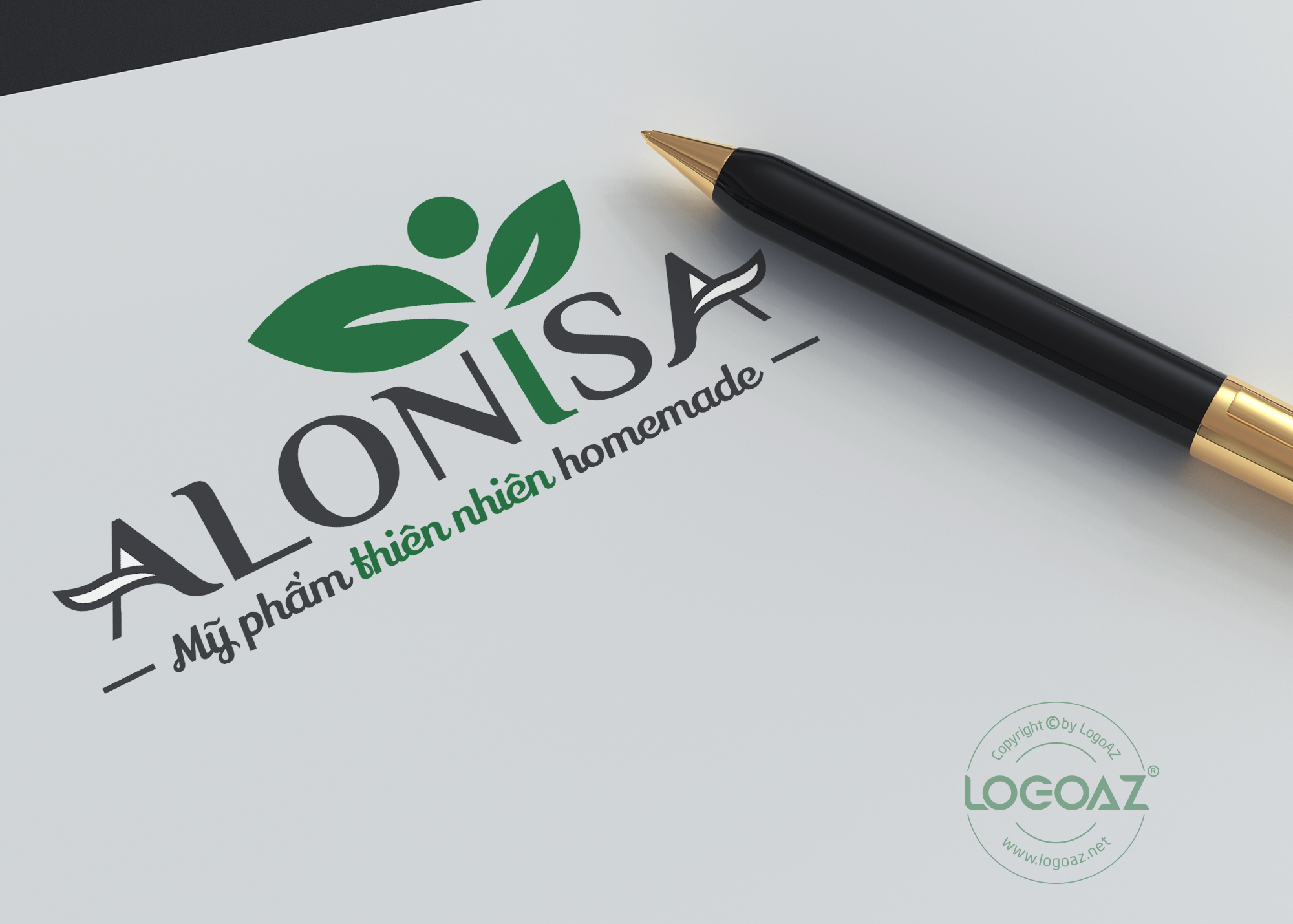 Thiết Kế Logo Thương Hiệu ALONISA Tại LOGOAZ
