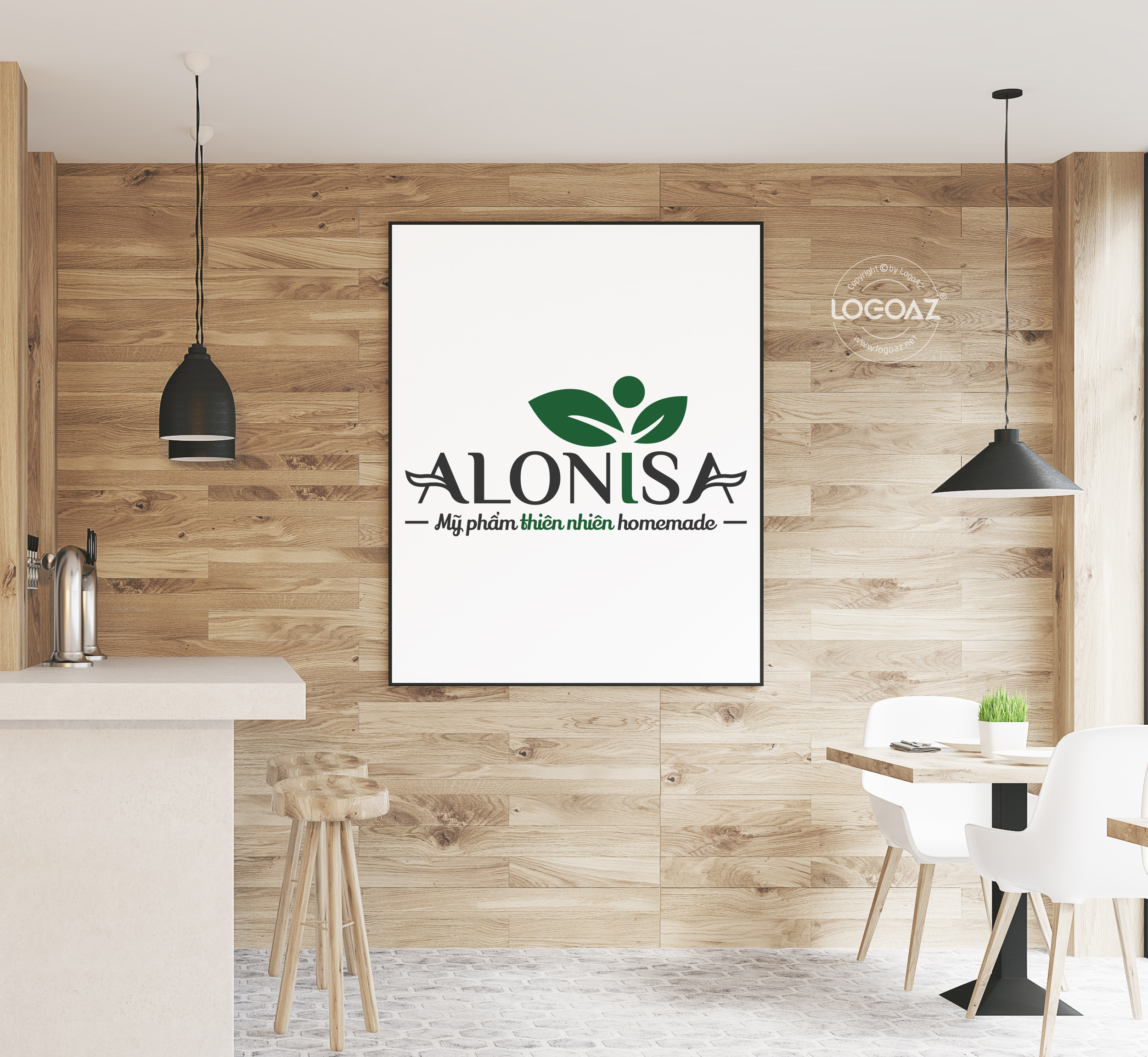 Thiết Kế Logo Thương Hiệu ALONISA Tại LOGOAZ