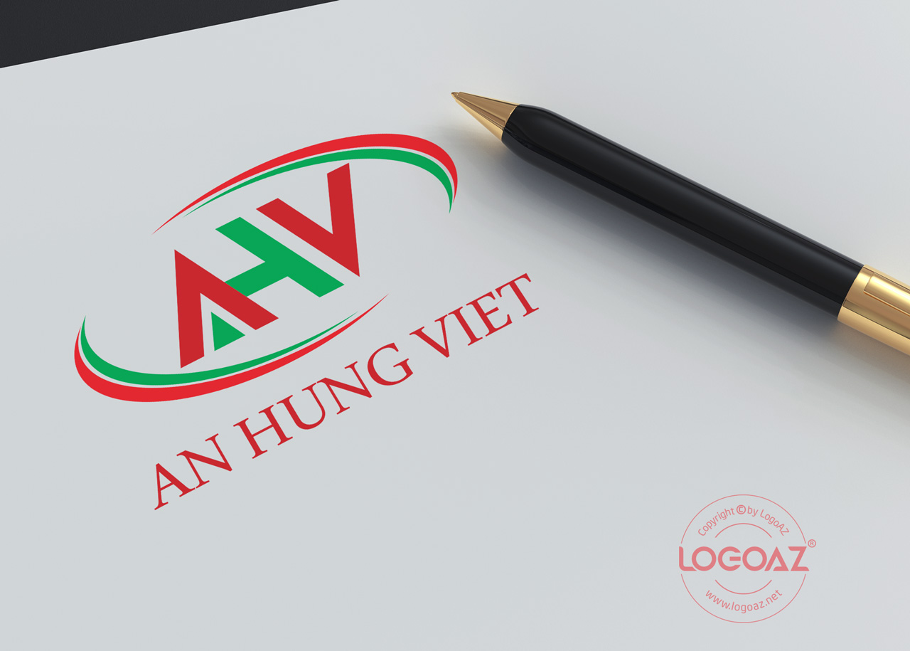 Thiết Kế Logo Thương Hiệu AN HUNG VIET Tại LOGOAZ