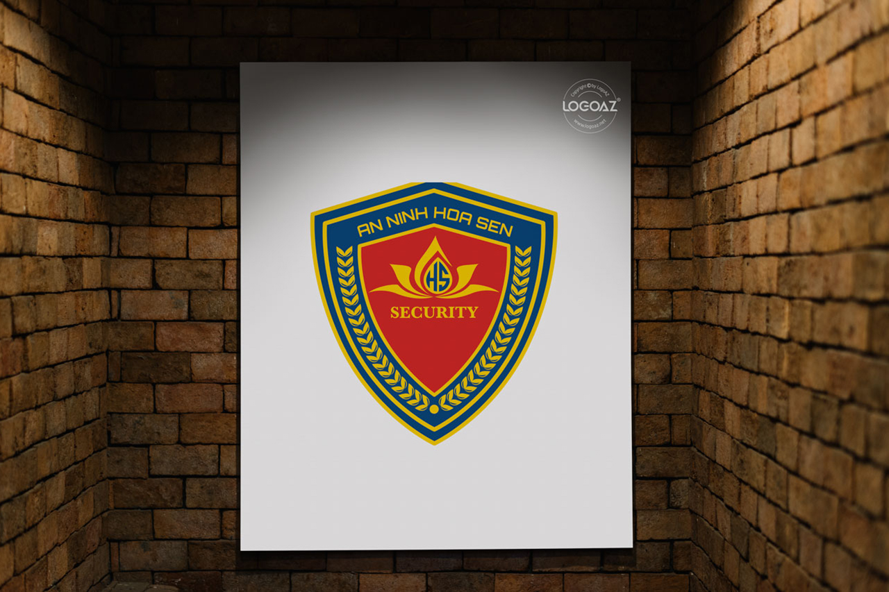 Thiết Kế Logo Thương Hiệu AN NINH HOA SEN Tại LOGOAZ