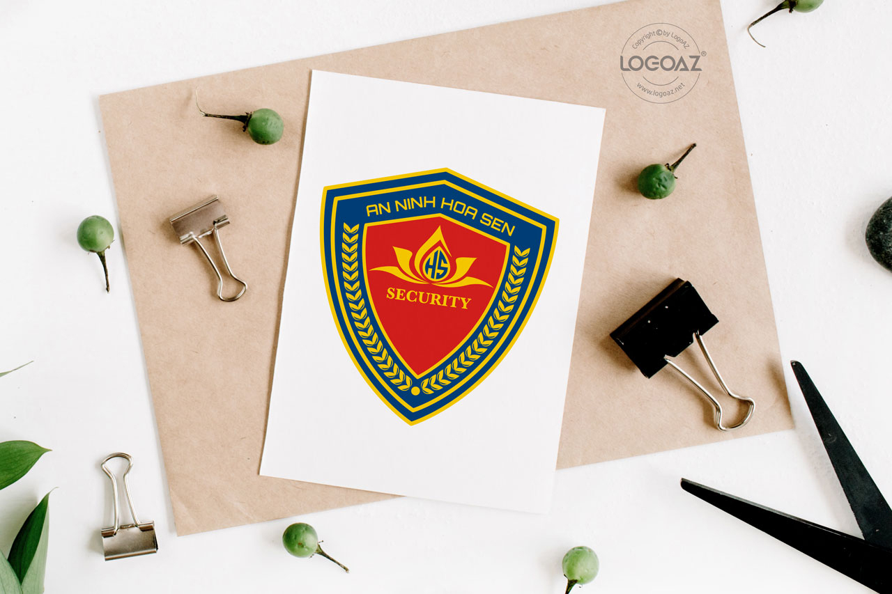 Thiết Kế Logo Thương Hiệu AN NINH HOA SEN Tại LOGOAZ