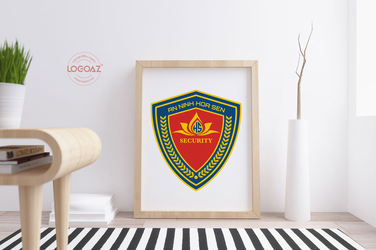 Thiết Kế Logo Thương Hiệu AN NINH HOA SEN Tại LOGOAZ