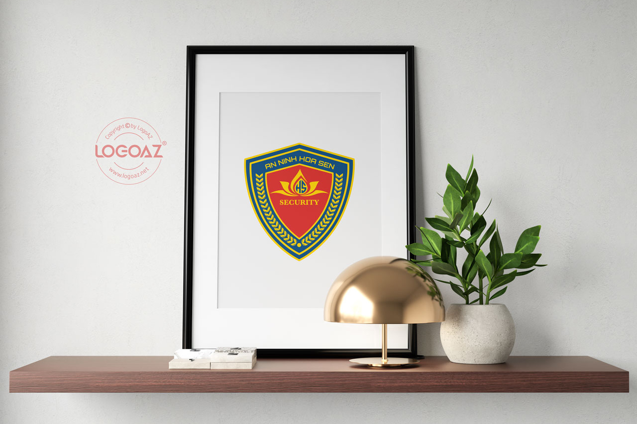 Thiết Kế Logo Thương Hiệu AN NINH HOA SEN Tại LOGOAZ