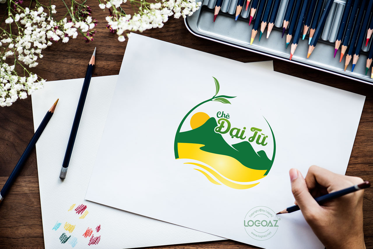 Thiết Kế Logo Thương Hiệu CHÈ ĐẠI TỪ Tại LOGOAZ