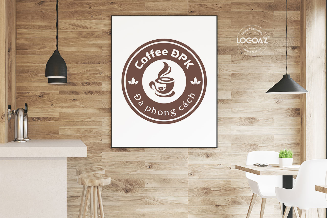 Thiết Kế Logo Thương Hiệu COFFEE DPK Tại LOGOAZ