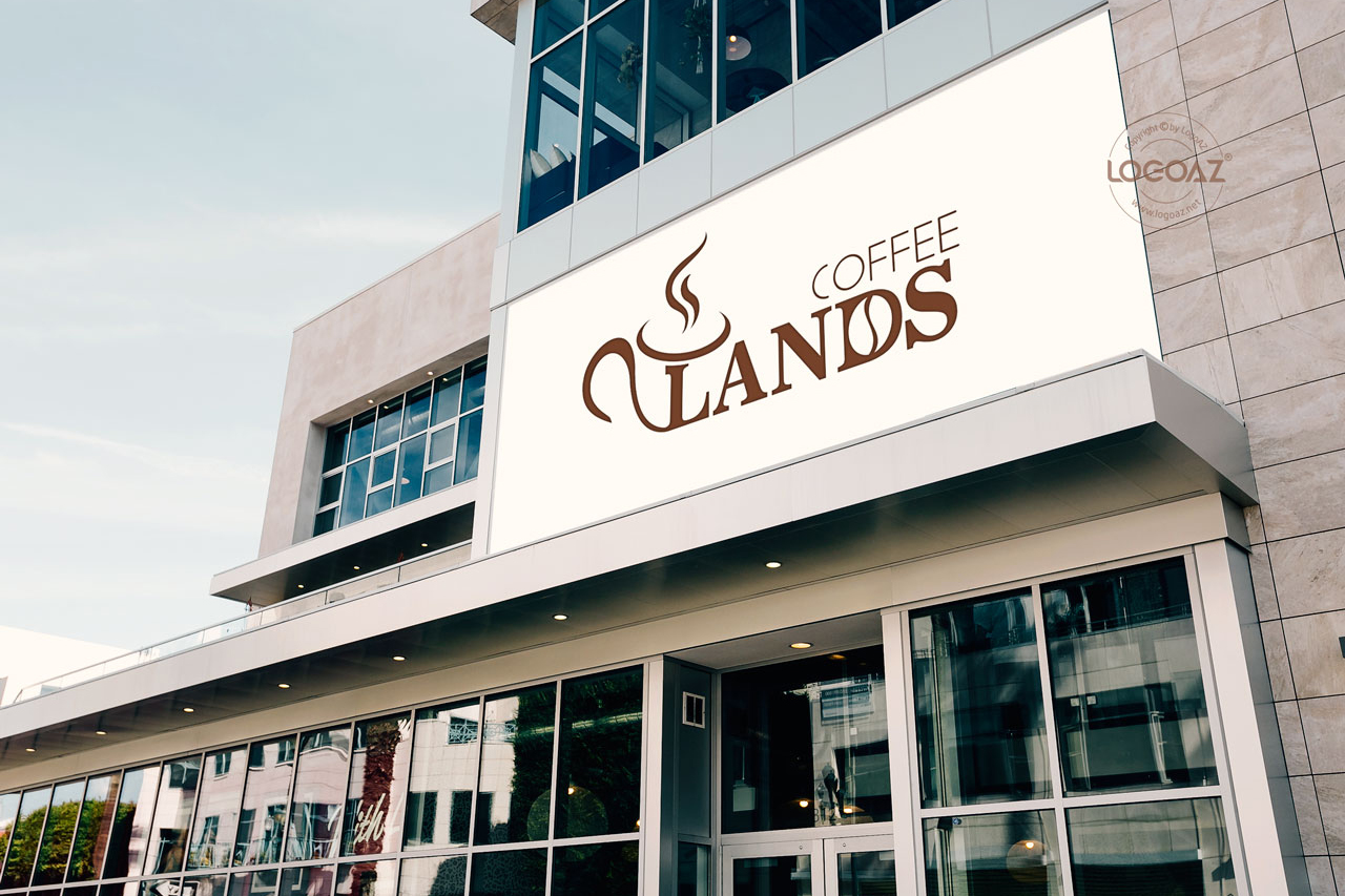 Thiết Kế Logo Thương Hiệu LANDS COFFEE Tại LOGOAZ