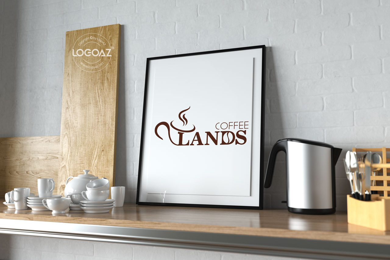 Thiết Kế Logo Thương Hiệu LANDS COFFEE Tại LOGOAZ