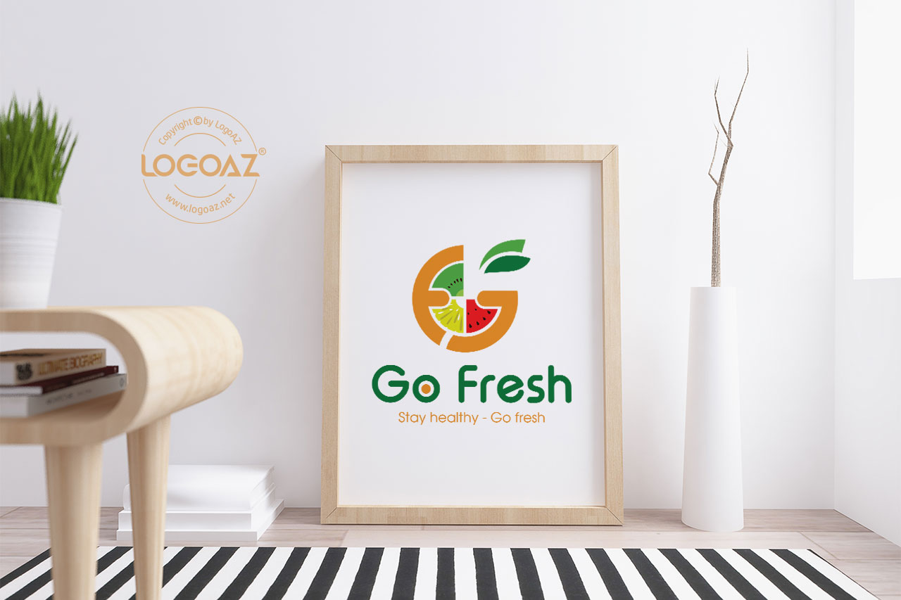 Thiết Kế Logo Thương Hiệu GO FRESH Tại LOGOAZ
