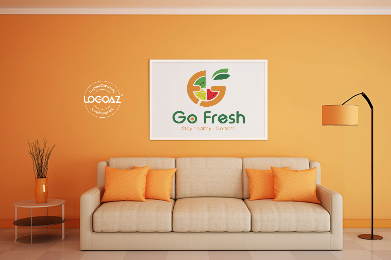 Thiết Kế Logo Thương Hiệu GO FRESH Tại LOGOAZ