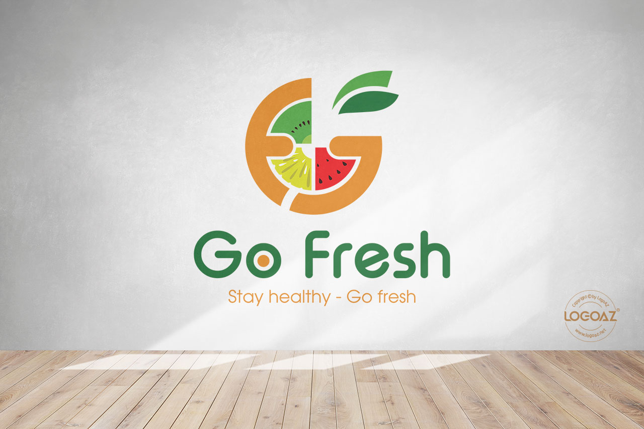 Thiết Kế Logo Thương Hiệu GO FRESH Tại LOGOAZ