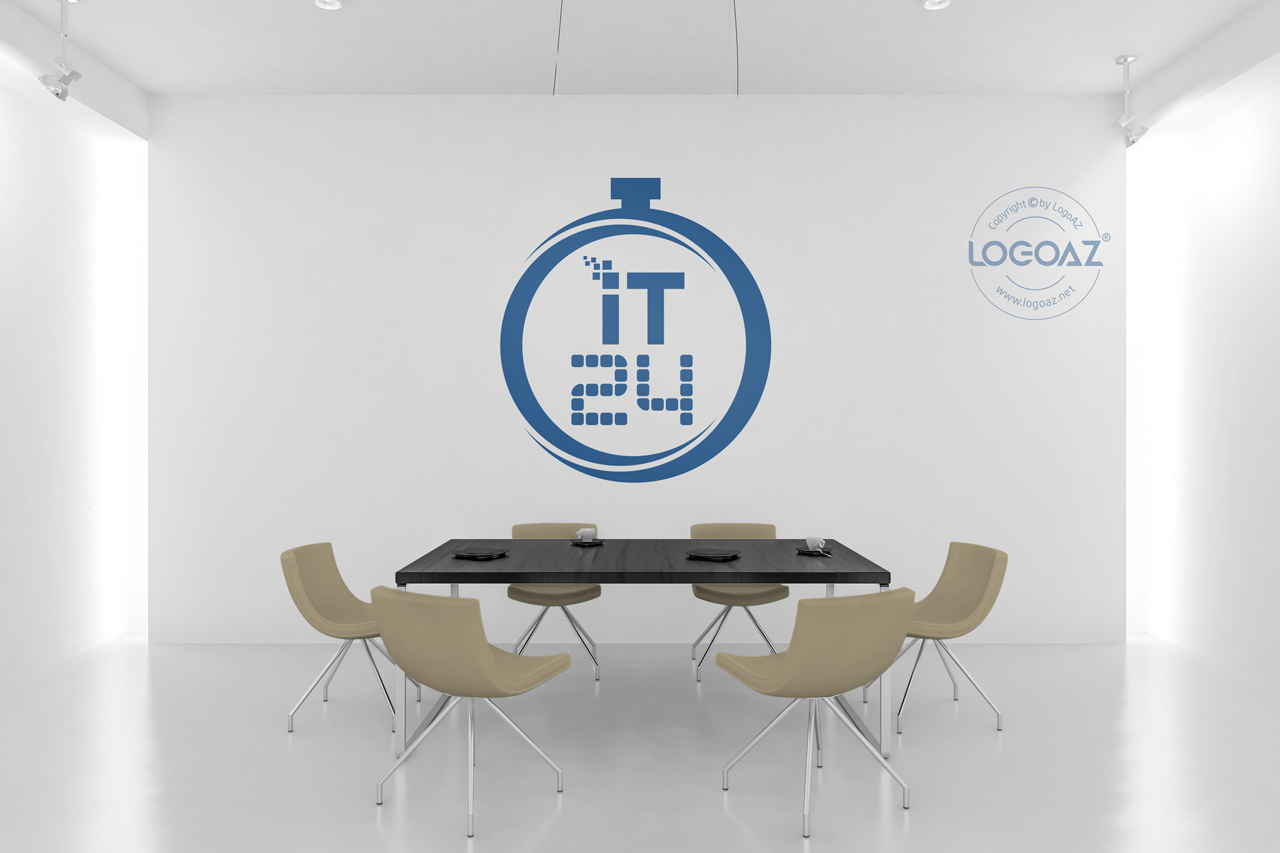 Thiết Kế Logo Thương Hiệu IT24 Tại LOGOAZ