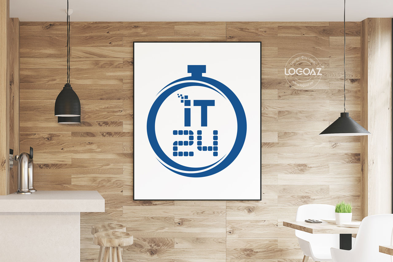 Thiết Kế Logo Thương Hiệu IT24 Tại LOGOAZ