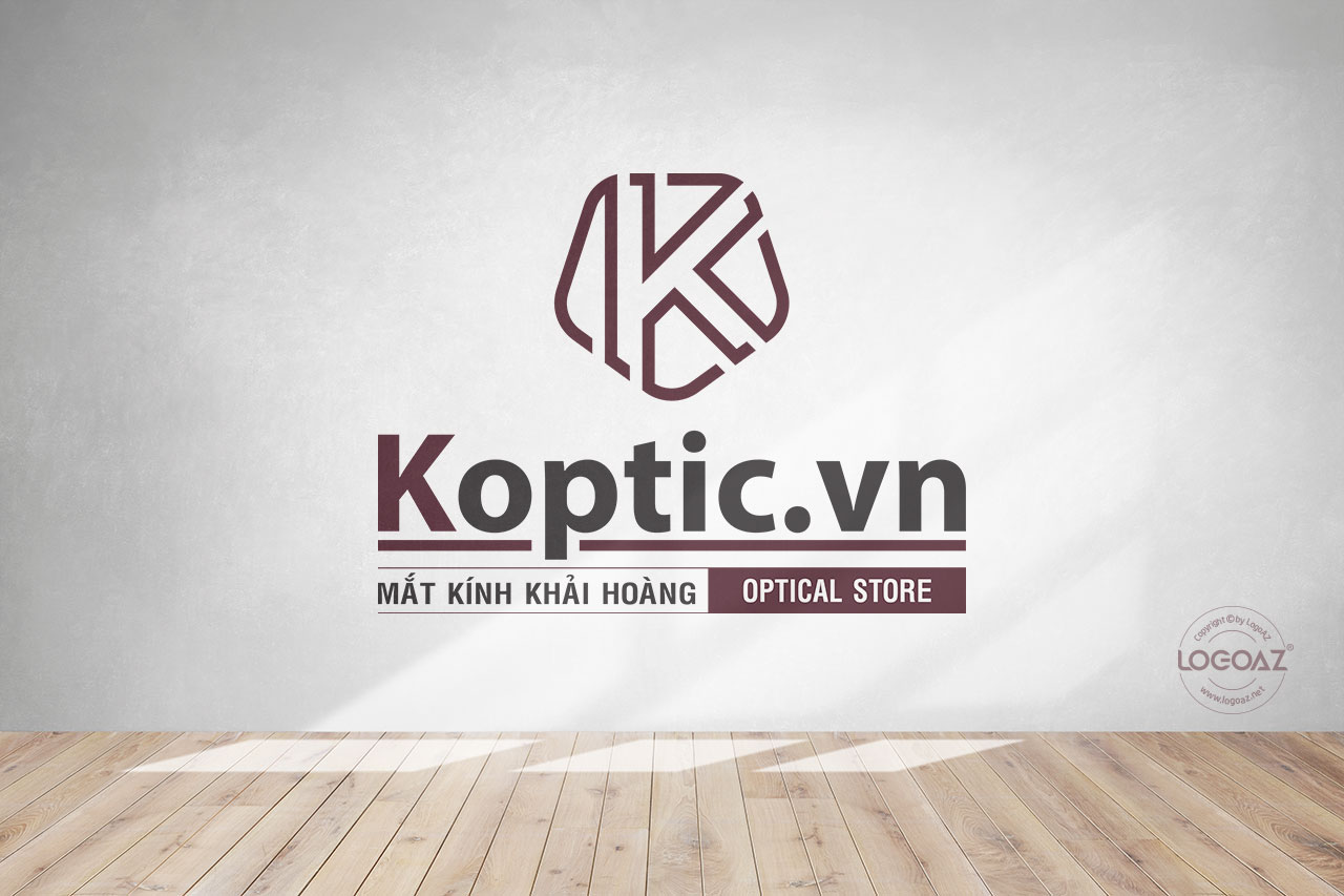Thiết Kế Logo Thương Hiệu KOPTIC.VN Tại LOGOAZ