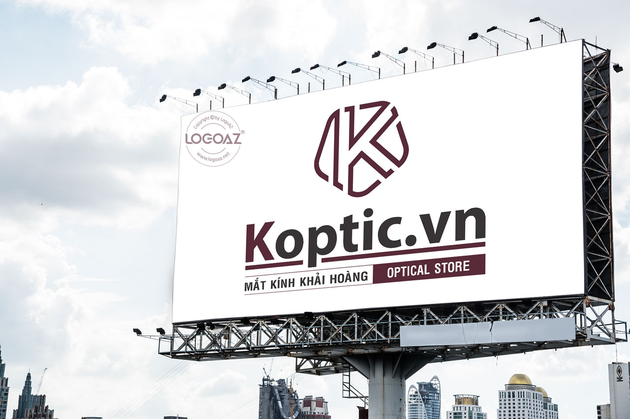 Thiết Kế Logo Thương Hiệu KOPTIC.VN Tại LOGOAZ