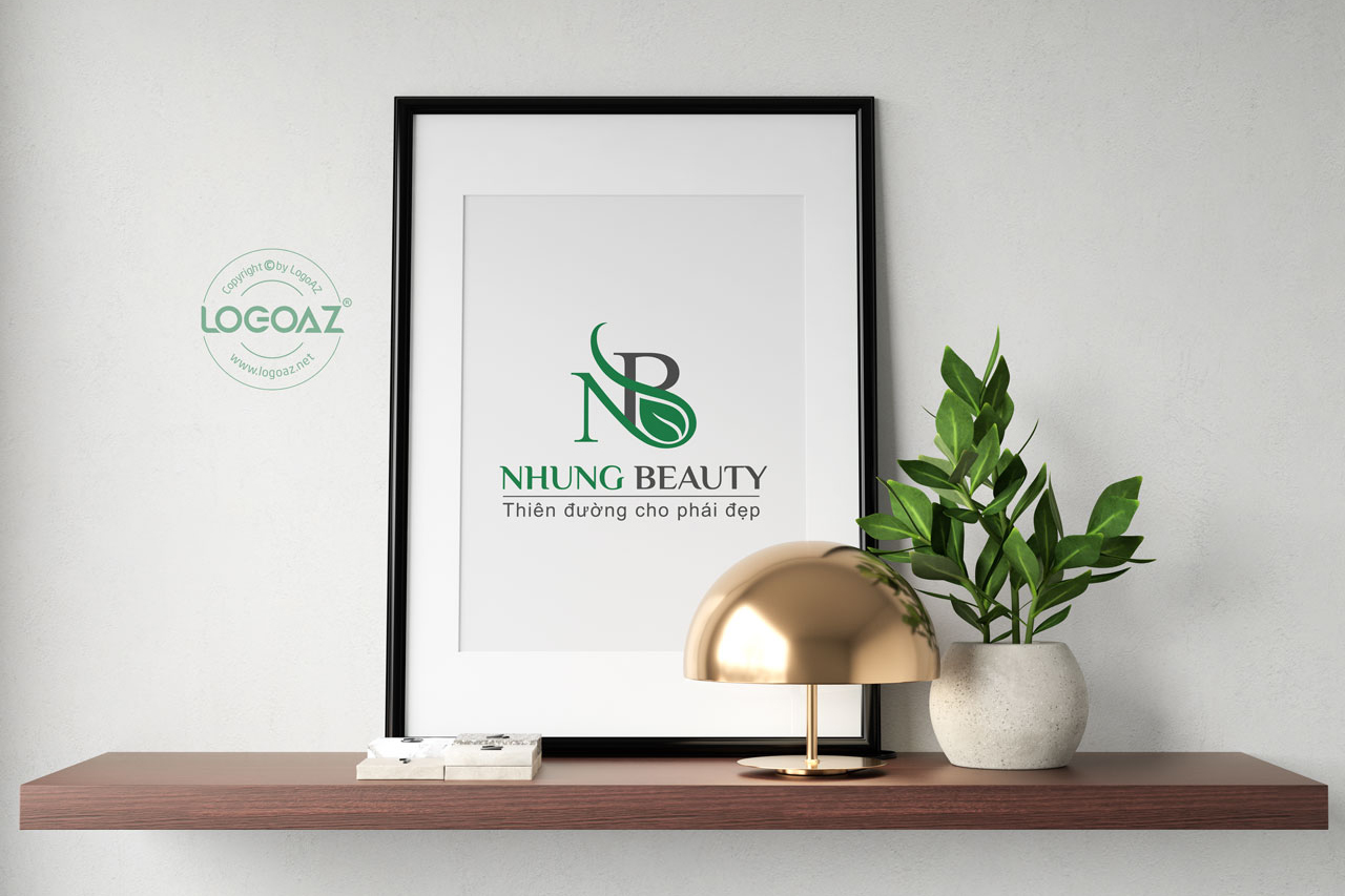 Thiết Kế Logo Thương Hiệu NHUNG BEAUTY Tại LOGOAZ