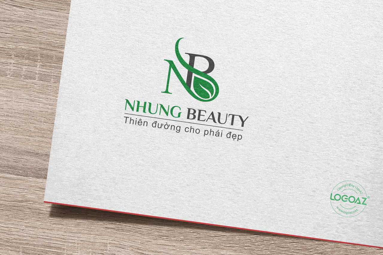 Thiết Kế Logo Thương Hiệu NHUNG BEAUTY Tại LOGOAZ