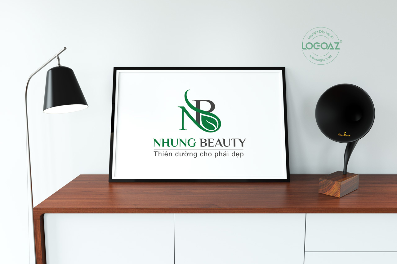 Thiết Kế Logo Thương Hiệu NHUNG BEAUTY Tại LOGOAZ
