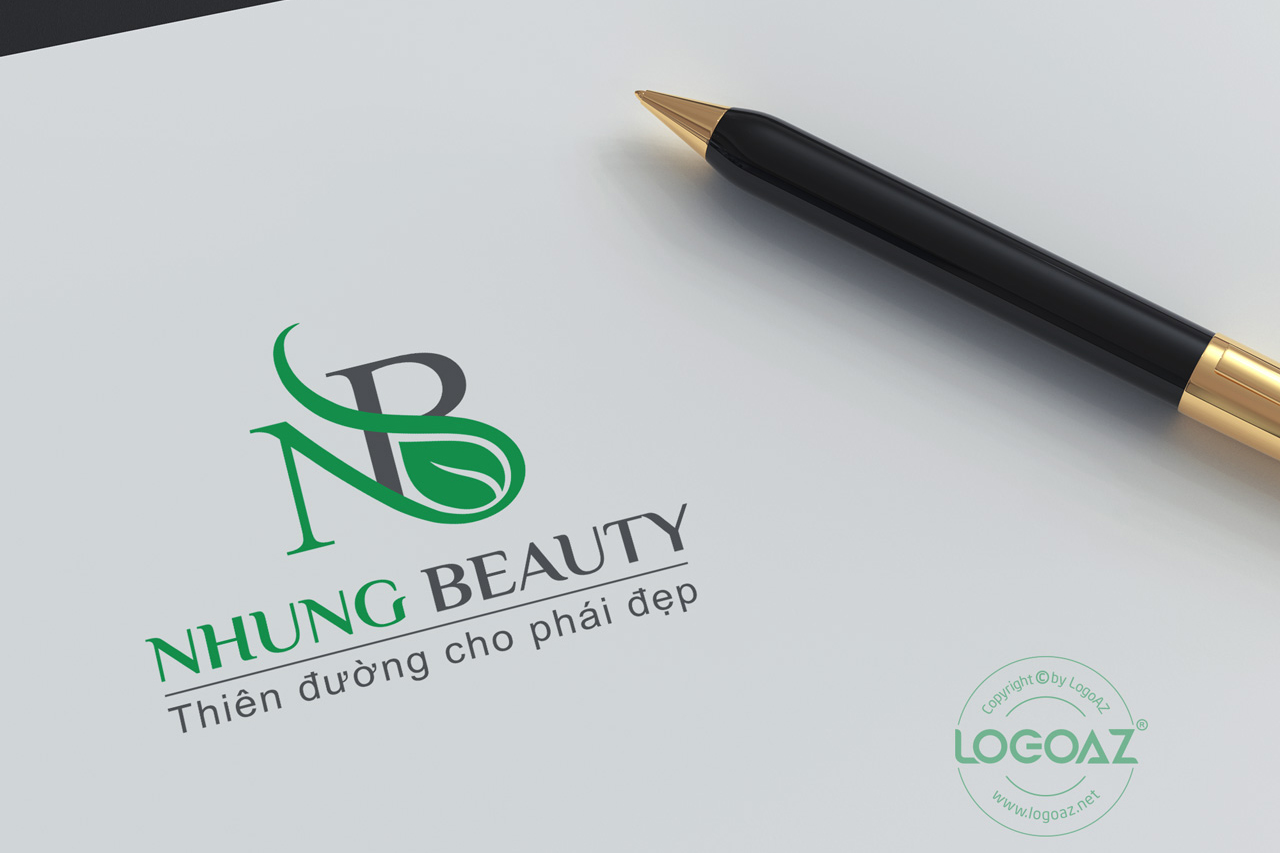 Thiết Kế Logo Thương Hiệu NHUNG BEAUTY Tại LOGOAZ