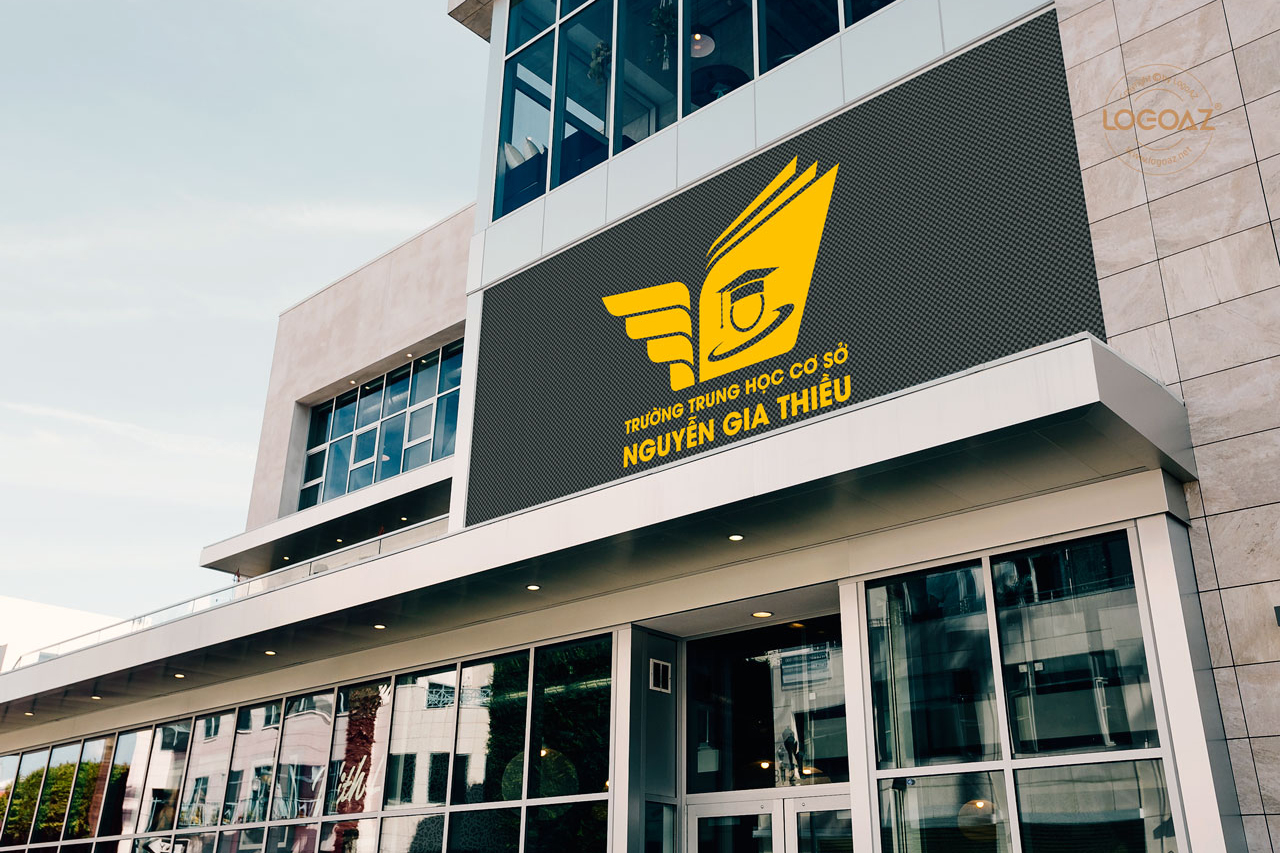 LOGOAZ Thực Hiện Thiết Kế Logo Thương Hiệu Trường THCS Nguyễn Gia Thiều