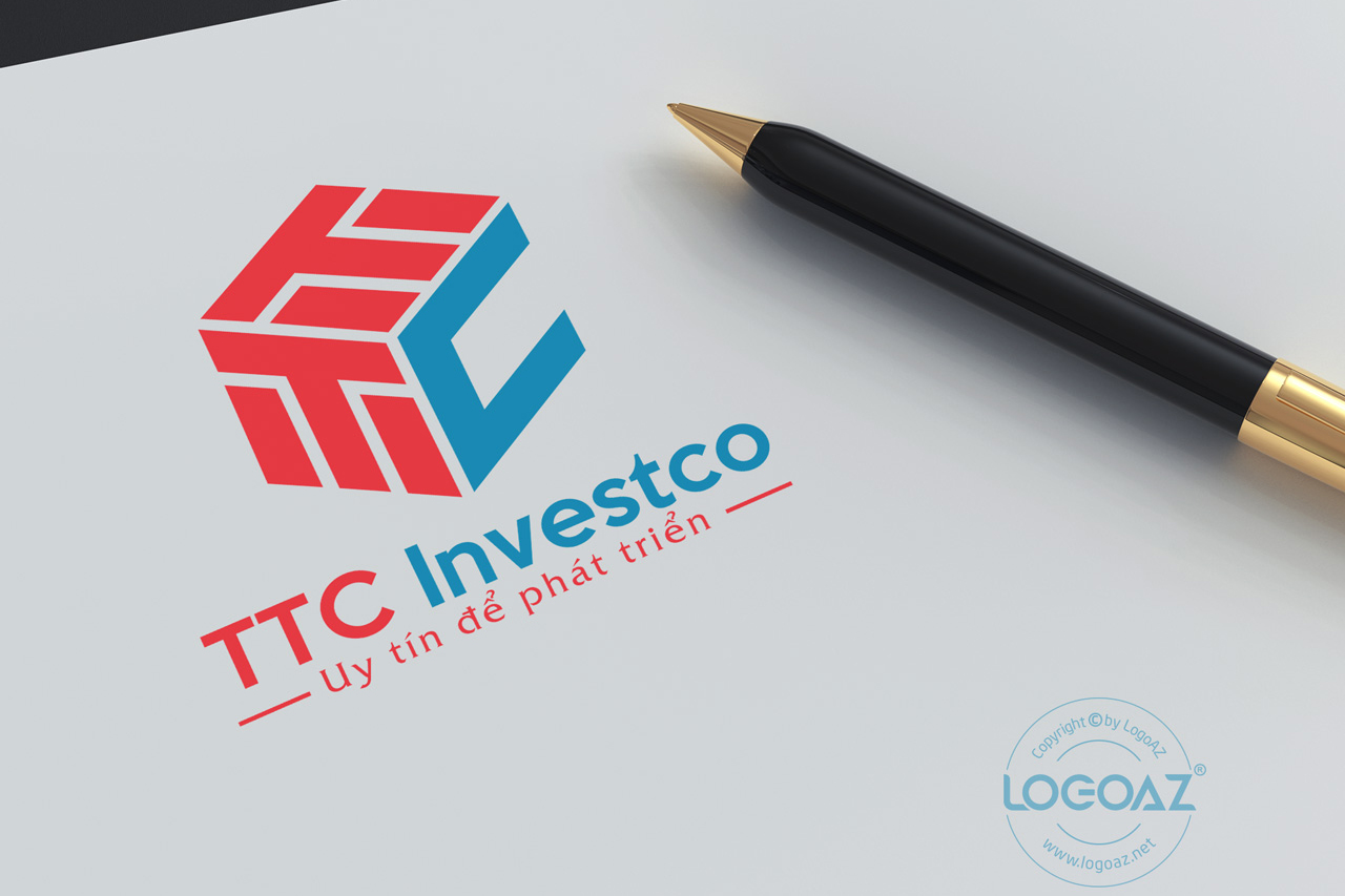 Thiết Kế Logo Thương Hiệu TTC INVESTCO Tại LOGOAZ