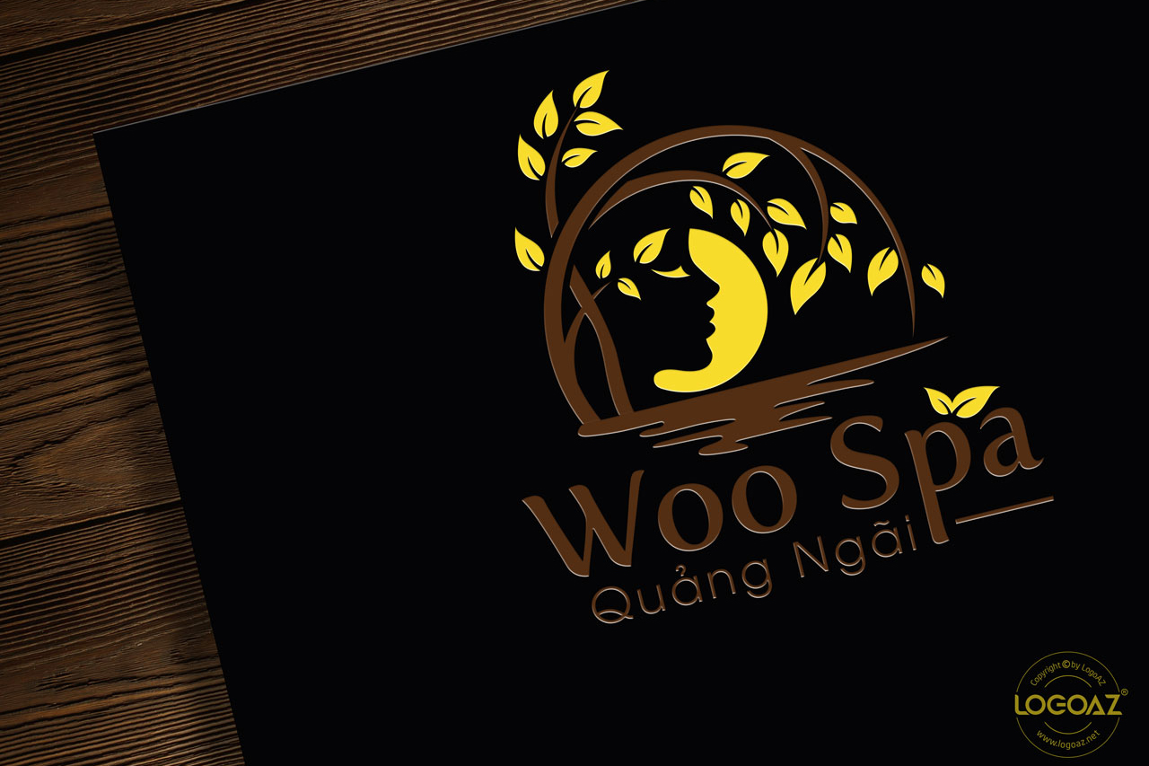 Thiết Kế Logo Thương Hiệu WOO SPA QUẢNG NGÃI Tại LOGOAZ