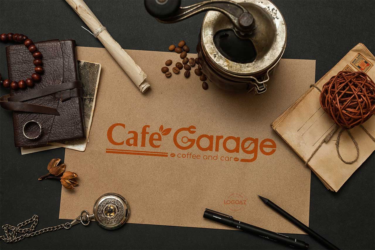 Thiết Kế Logo Thương Hiệu CAFE GARAGE Tại LOGOAZ