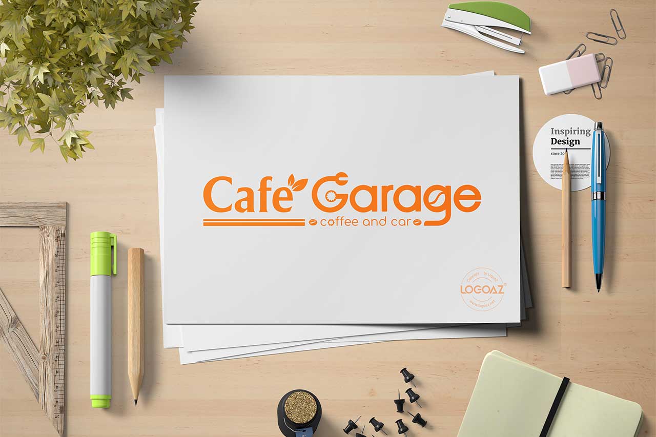 Thiết Kế Logo Thương Hiệu CAFE GARAGE Tại LOGOAZ