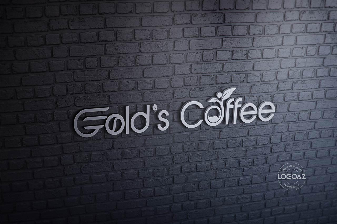 Thiết Kế Logo Thương Hiệu GOLD’S COFFEE Tại LOGOAZ