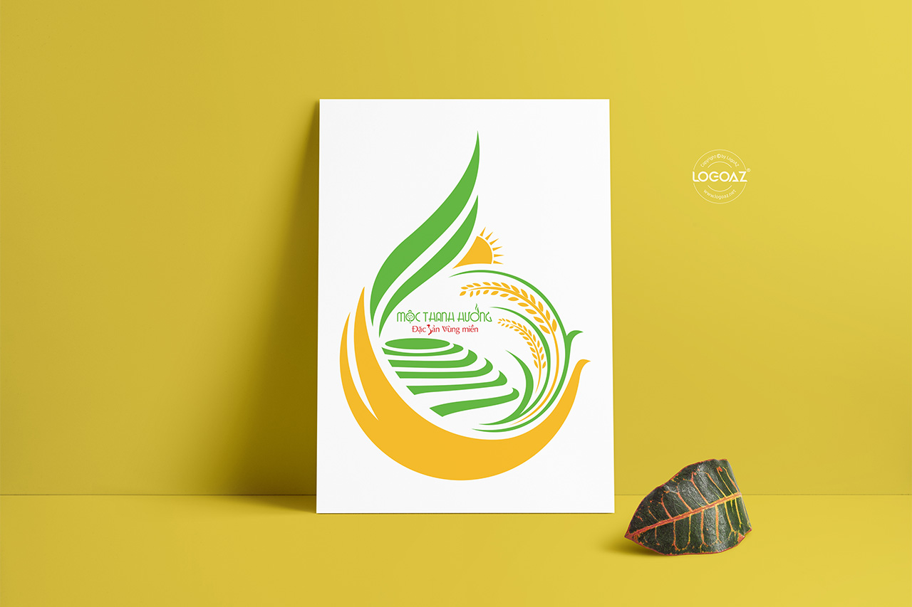 Thiết Kế Logo Thương Hiệu MỘC THANH HƯƠNG Tại LOGOAZ