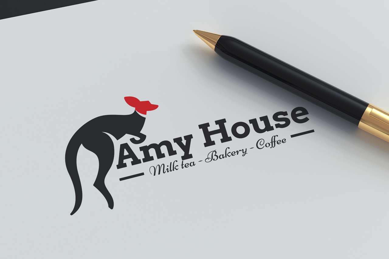 Thiết Kế Logo Thương Hiệu AMY HOUSE Tại LOGOAZ