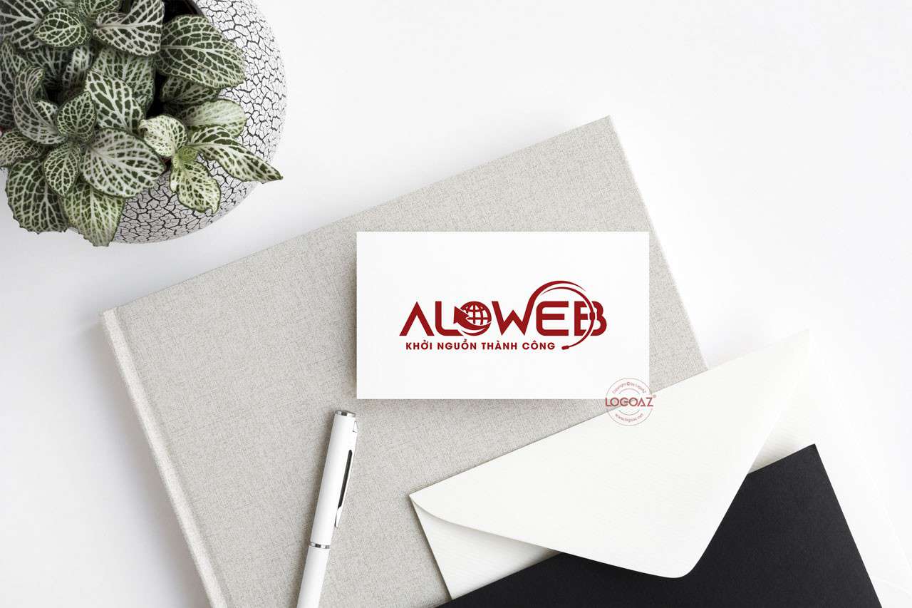 Thiết Kế Logo Thương Hiệu ALOWEB Tại LOGOAZ