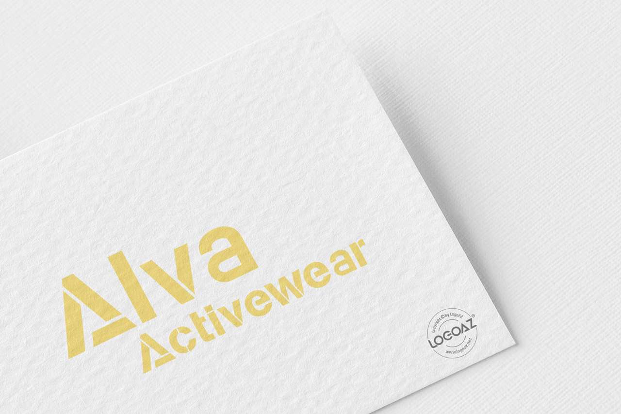 Thiết Kế Logo Thương Hiệu ALVA ACTIVEWEAR Tại LOGOAZ