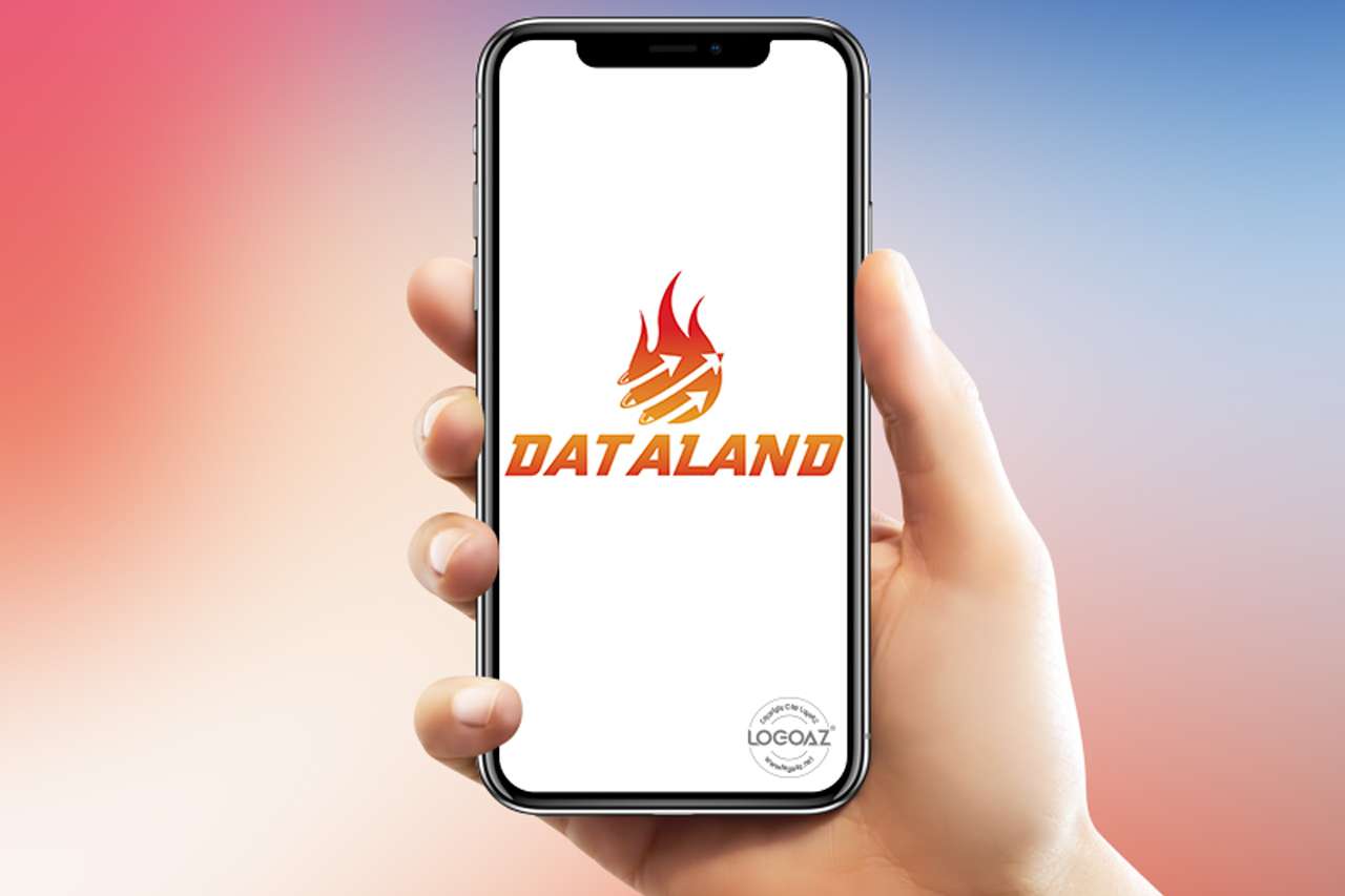 Thiết Kế Logo Thương Hiệu DATALAND Tại LOGOAZ