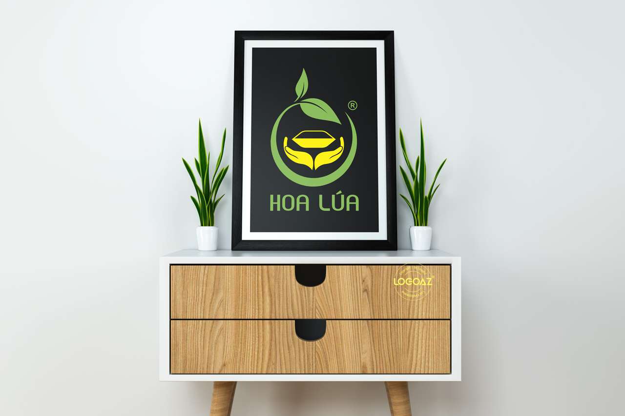 Thiết Kế Logo Thương Hiệu HOA LÚA Tại LOGOAZ