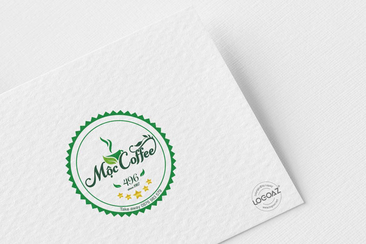 Thiết Kế Logo Thương Hiệu MỘC COFFEE Tại LOGOAZ