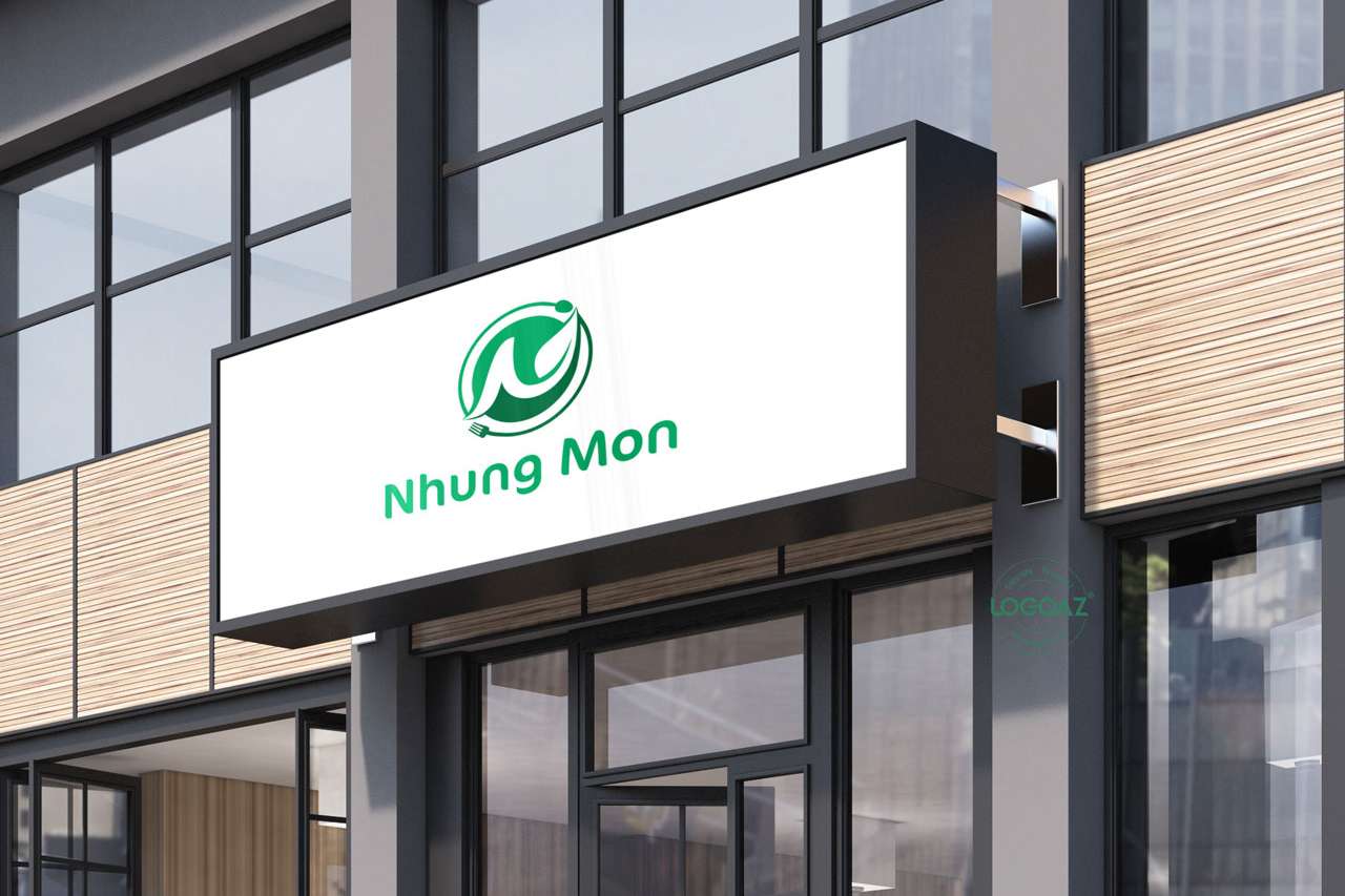 Thiết Kế Logo Thương Hiệu NHUNG MON Tại LOGOAZ